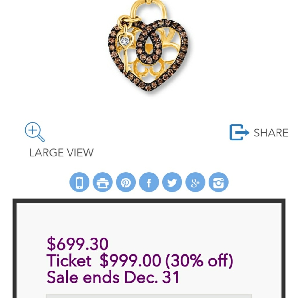 Levian necklace